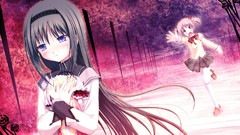 Brunettes school uniforms pink