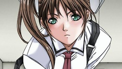 Brunettes school uniforms tie