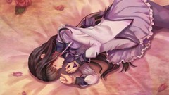 Brunettes skirts mahou shoujo