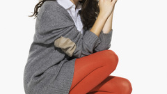 Brunettes stockings Actress emma