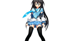 Brunettes stockings school uniforms