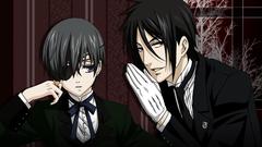 Brunettes suit kuroshitsuji ciel