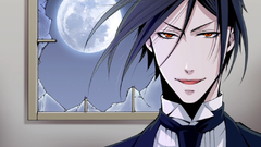 Brunettes suit moon kuroshitsuji