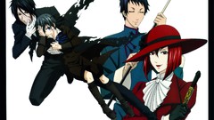 Brunettes suit redheads eyepatch