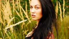 Brunettes tattoos boobs woman