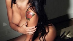 Brunettes tattoos woman Jessica