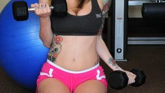 Brunettes tattoos woman young