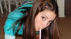 Brunettes teen Chloe 18
