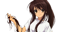 Brunettes the melancholy of