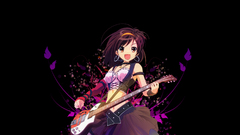 Brunettes the melancholy of