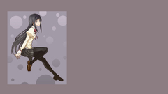 Brunettes tights mahou shoujo