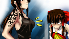 Brunettes touhou black lagoon