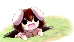 Brunettes touhou Chibi bunny