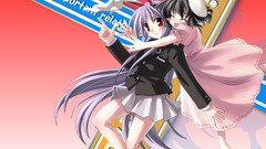 Brunettes touhou dress school