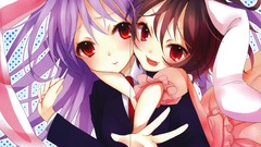 Brunettes touhou dress school