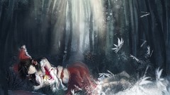 Brunettes touhou miko hakurei