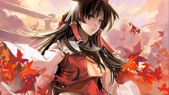 Brunettes touhou miko hakurei