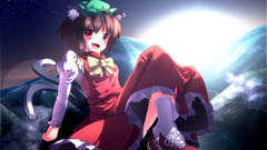 Brunettes touhou nekomimi animal