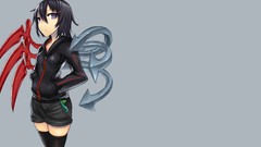 Brunettes touhou wings short