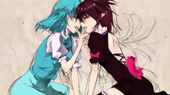 Brunettes video games touhou