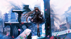 Brunettes video games touhou