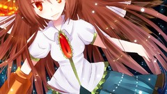 Brunettes video games touhou