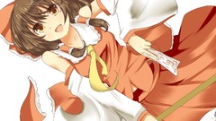 Brunettes video games touhou