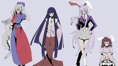 Brunettes video games touhou