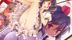 Brunettes video games touhou
