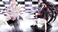 Brunettes vocaloid black rock