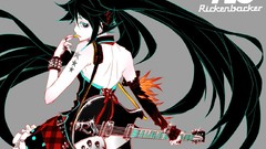 Brunettes vocaloid dress Stars