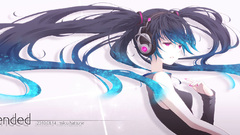 Brunettes vocaloid hatsune miku