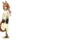 Brunettes white long hair