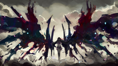 Brunettes wings dress mahou