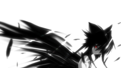 Brunettes wings red eyes