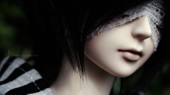 Brunettes woman 3D renders