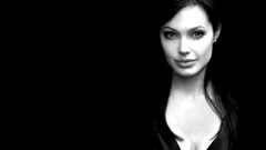 Brunettes woman Actress Angelina