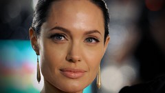 Brunettes woman Actress Angelina