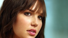 Brunettes woman Actress brown