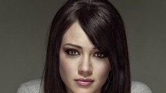 Brunettes woman Actress Hilary