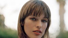 Brunettes woman Actress Milla