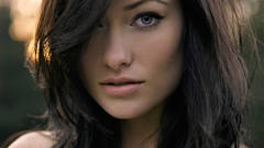 Brunettes woman Actress models