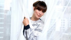 Brunettes woman Actress Olivia