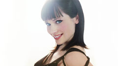 Brunettes woman Actress zooey