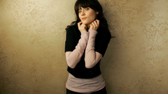 Brunettes woman Actress zooey