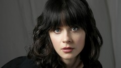 Brunettes woman Actress zooey