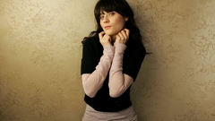 Brunettes woman Actress zooey