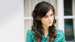 Brunettes woman Actress zooey