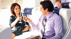 Brunettes woman Aircraft airplanes