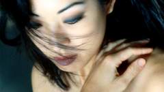 Brunettes woman asians black